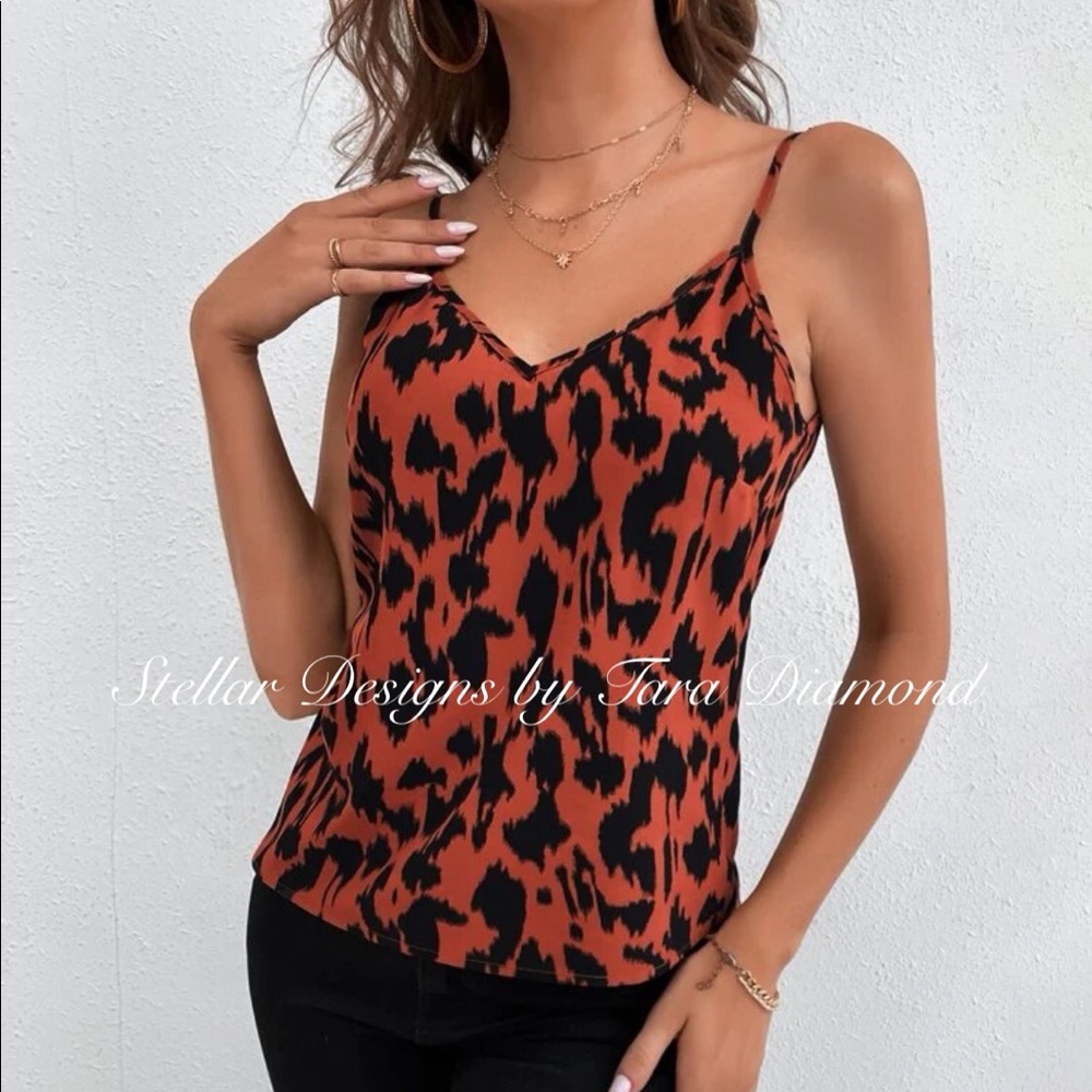 80. Animal print cami